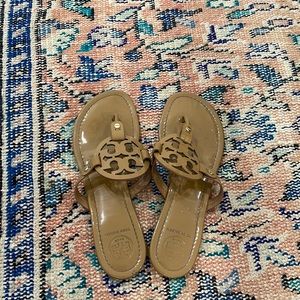 Tory Burch Logo Sandals
